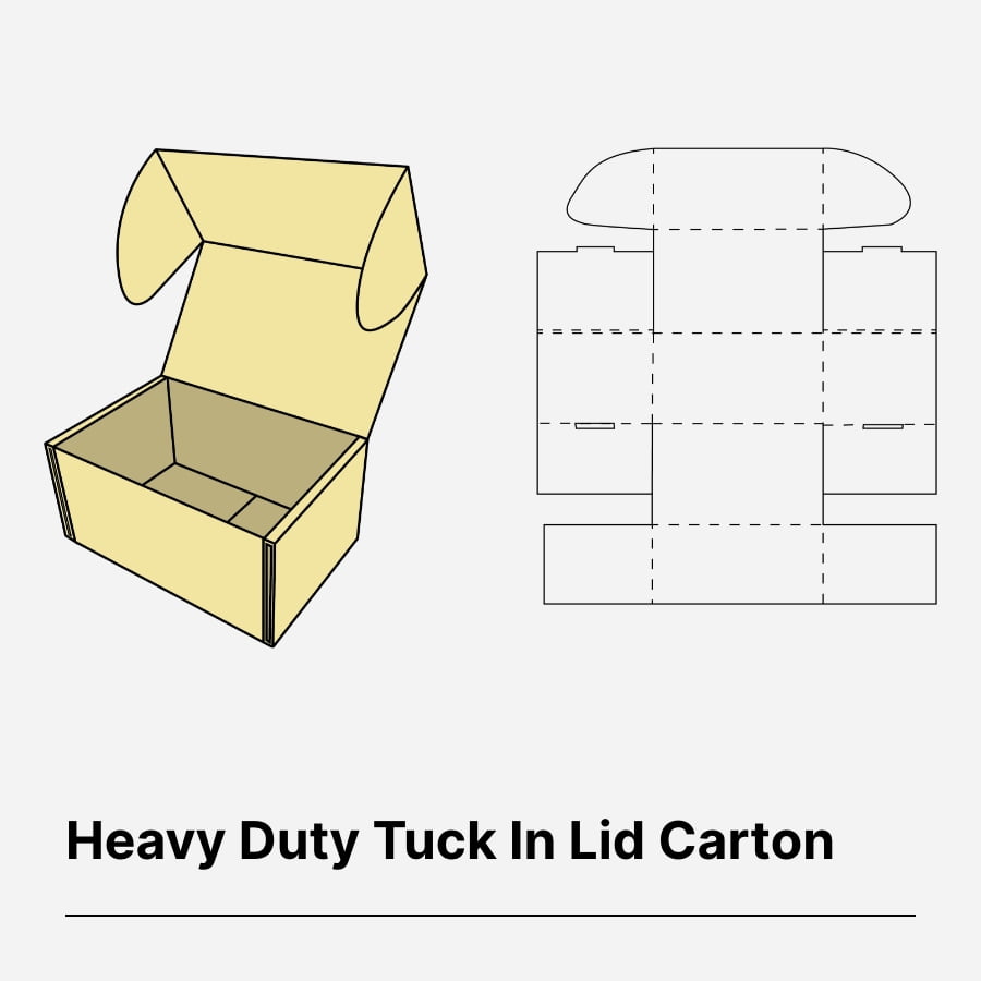 Heavy Duty Tuck Lid Carton