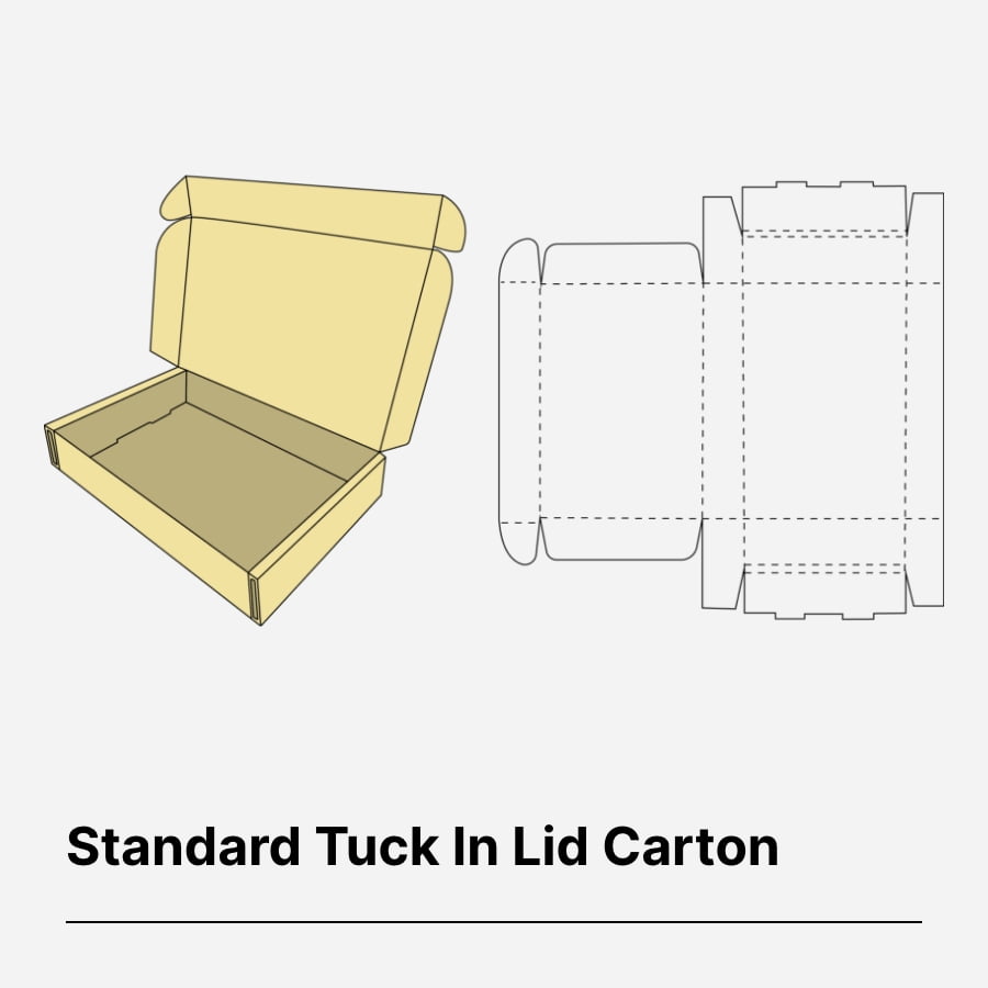 Standard Tuck Lid Carton