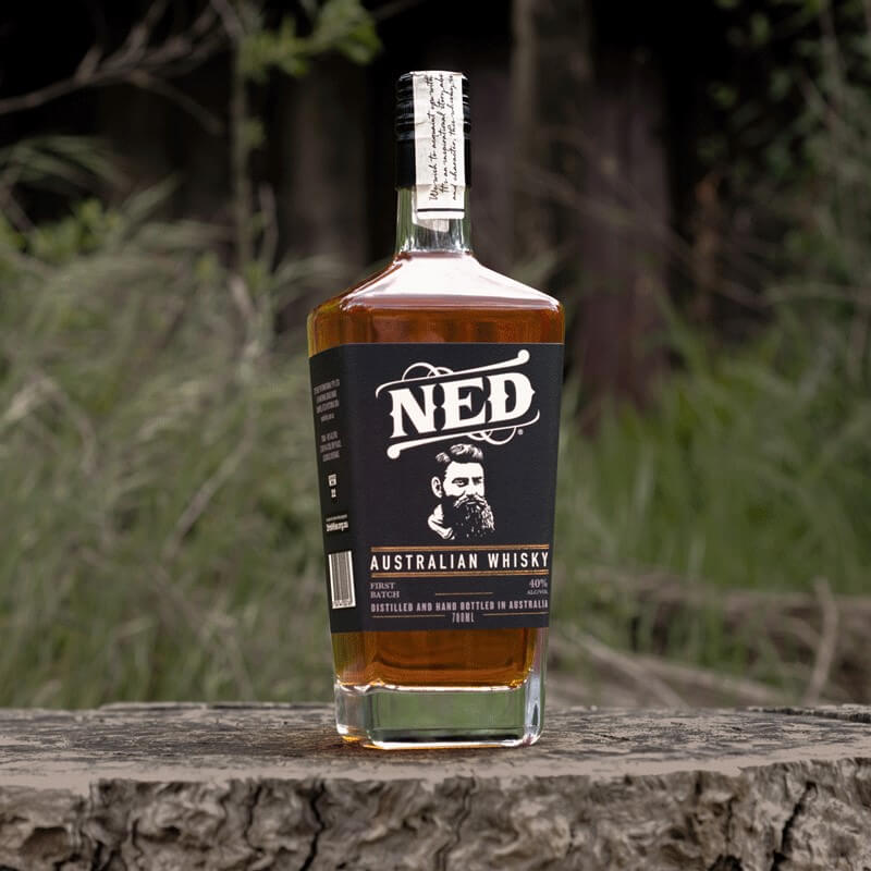 PPI designed custom inserts to accommodate Ned Whisky’s unusually shaped bottle.