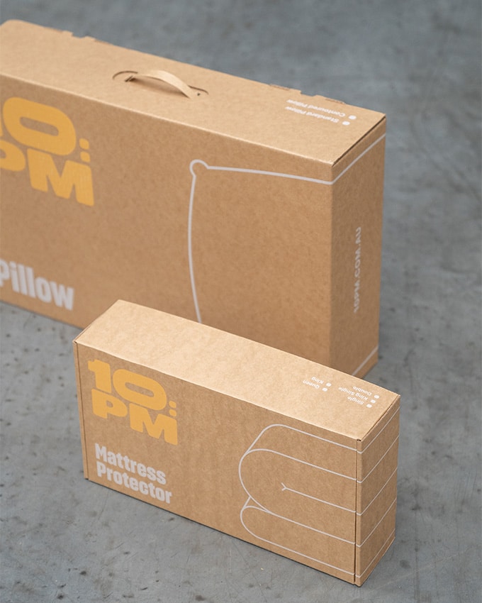 Custom cardboard packaging for Mattress and Bedding