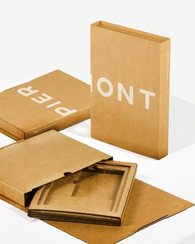 Custom packaging for shipping framed prints and artwork.