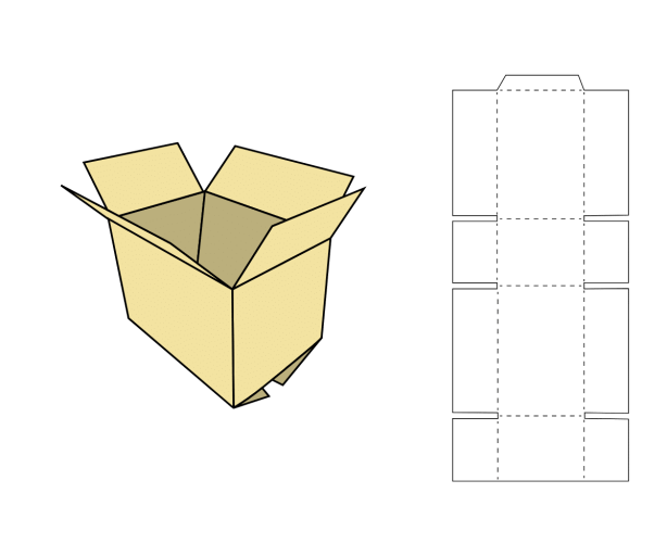 Regular slotted carton